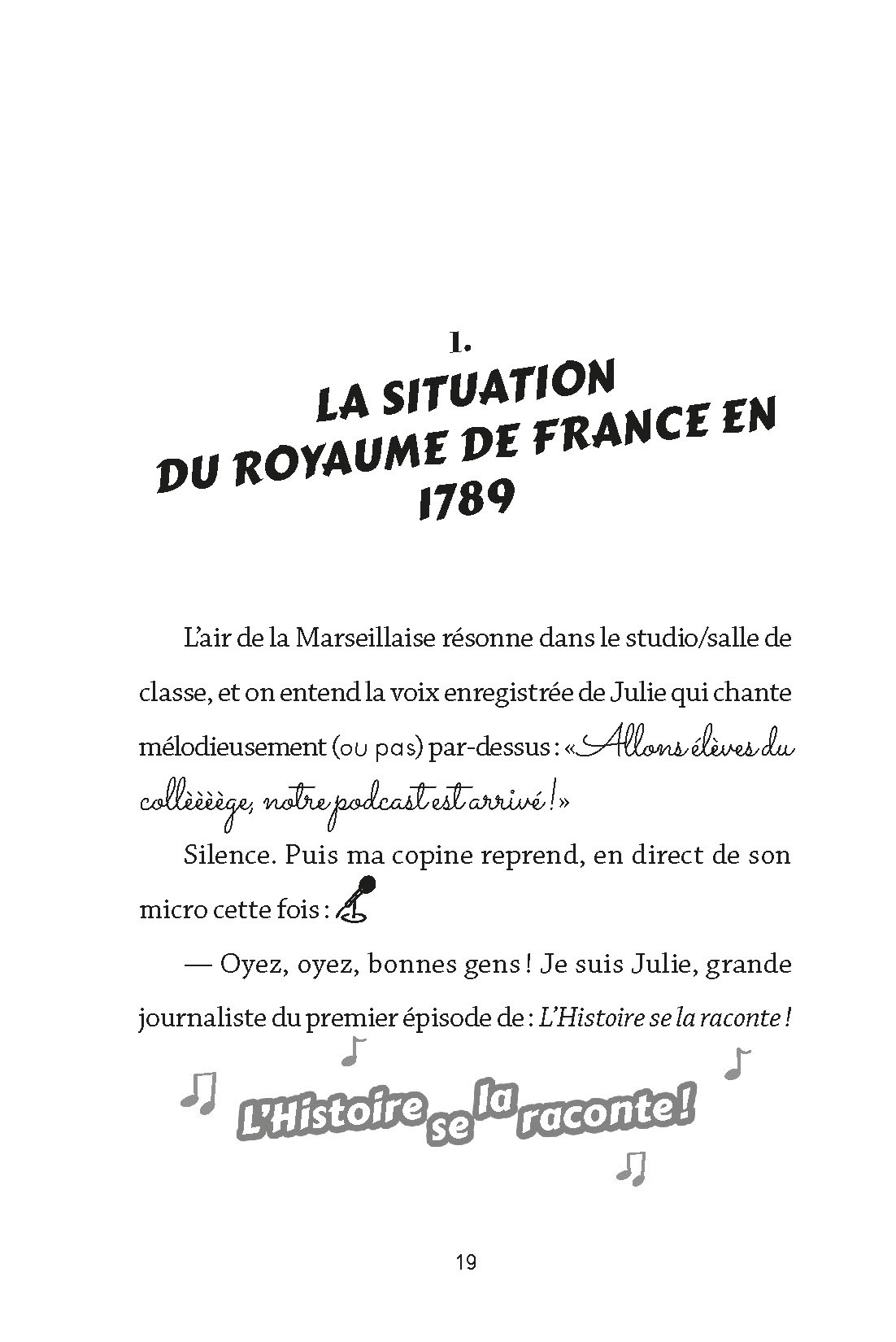 LA REVOLUTION FRANCAISE, VUE PAR TROIS ADOS - 100 % VRAI